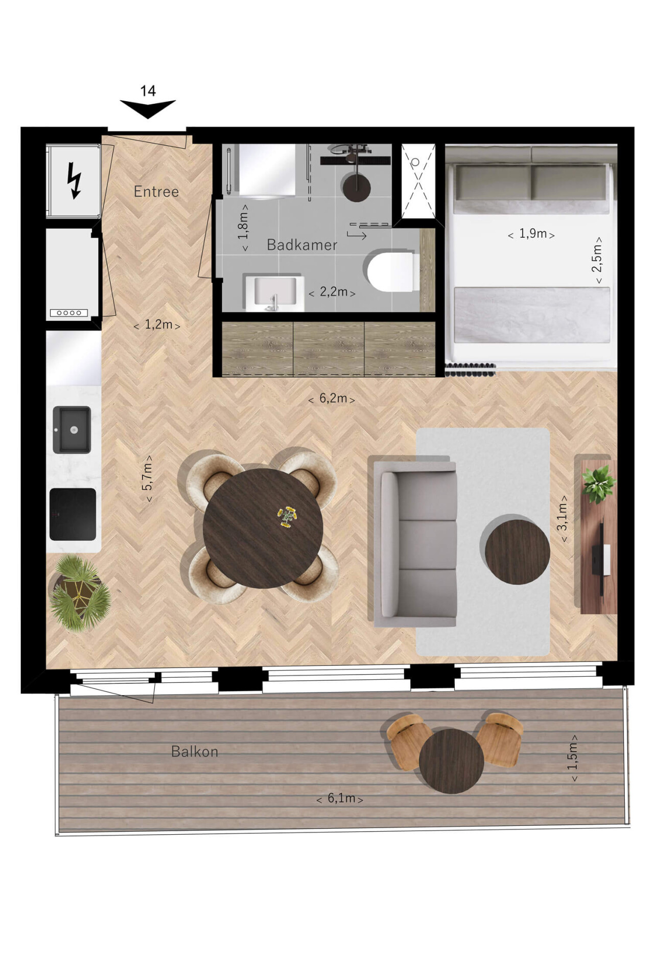 Appartement 14